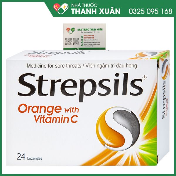 Strepsils Orange with Vitamin C